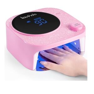 Lavinda UV LED Pink Rechargeable Cordless Professional Nail Light